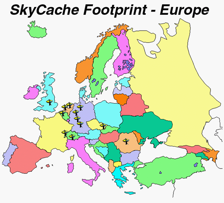 European Footprint Map